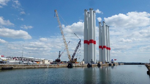 Z2205-30 GDGW St Nazaire 54 Le port