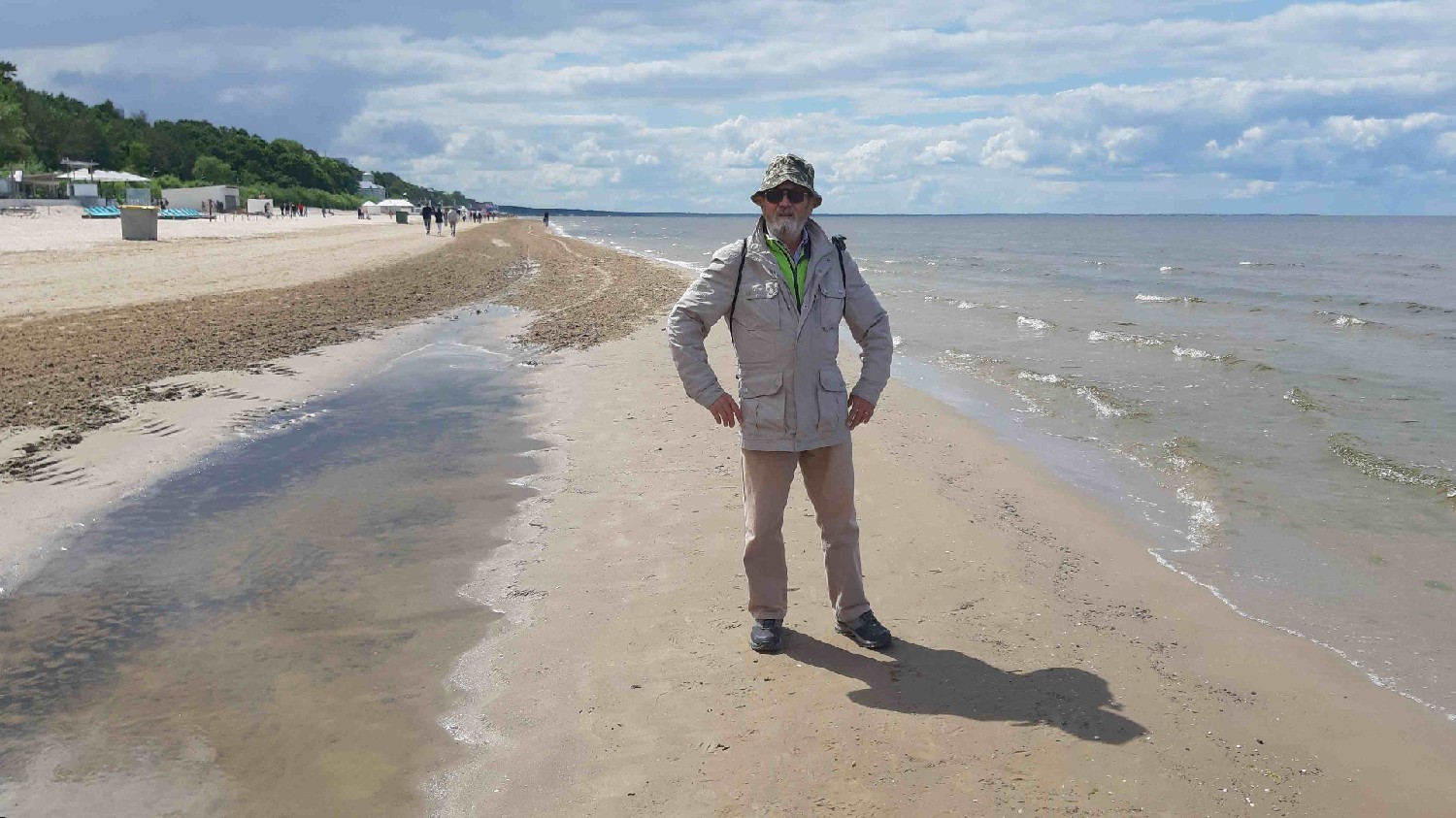 Z2406-14 J3 145c Jurmala Sur la plage - Poses Bernard Perrin