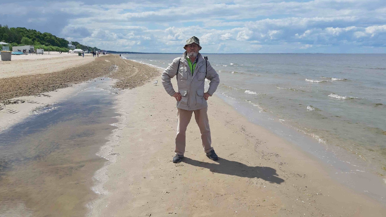 Z2406-14 J3 145h Jurmala Sur la plage - Poses Bernard Perrin