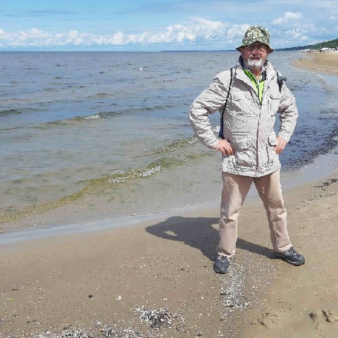 Z2406-14 J3 145a Jurmala Sur la plage - Poses Bernard Perrin